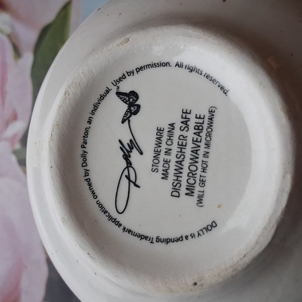 Dolly Parton Coffee Mug Christmas Red Truck country Official stoneware - Picture 3 of 5